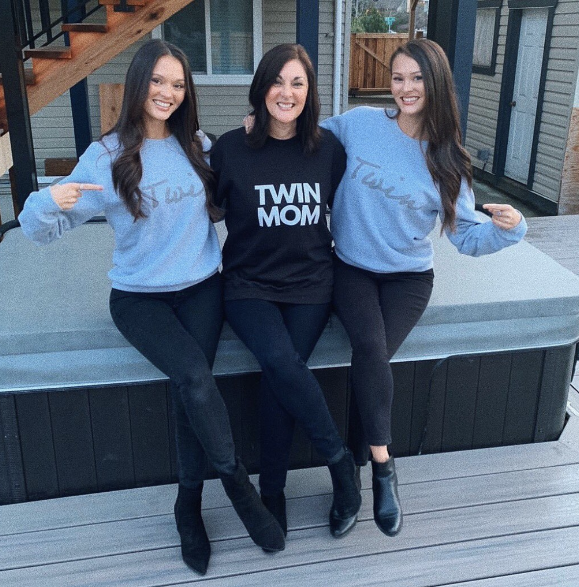 Twin sweatshirt (Grey) 