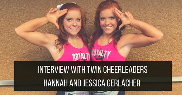 Twin Cheerleaders Hannah and Jessica Gerlacher