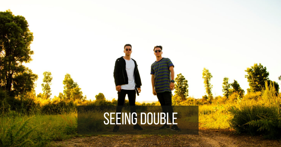 Behind the scenes with twin brothers behind SEEING DOUBLE