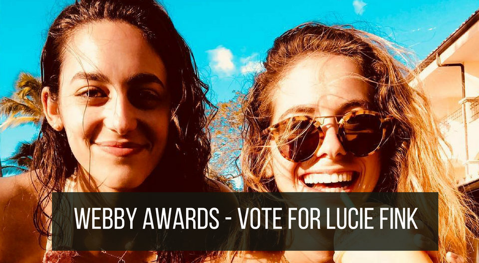 Vote for Lucie Fink to win the Webby Awards
