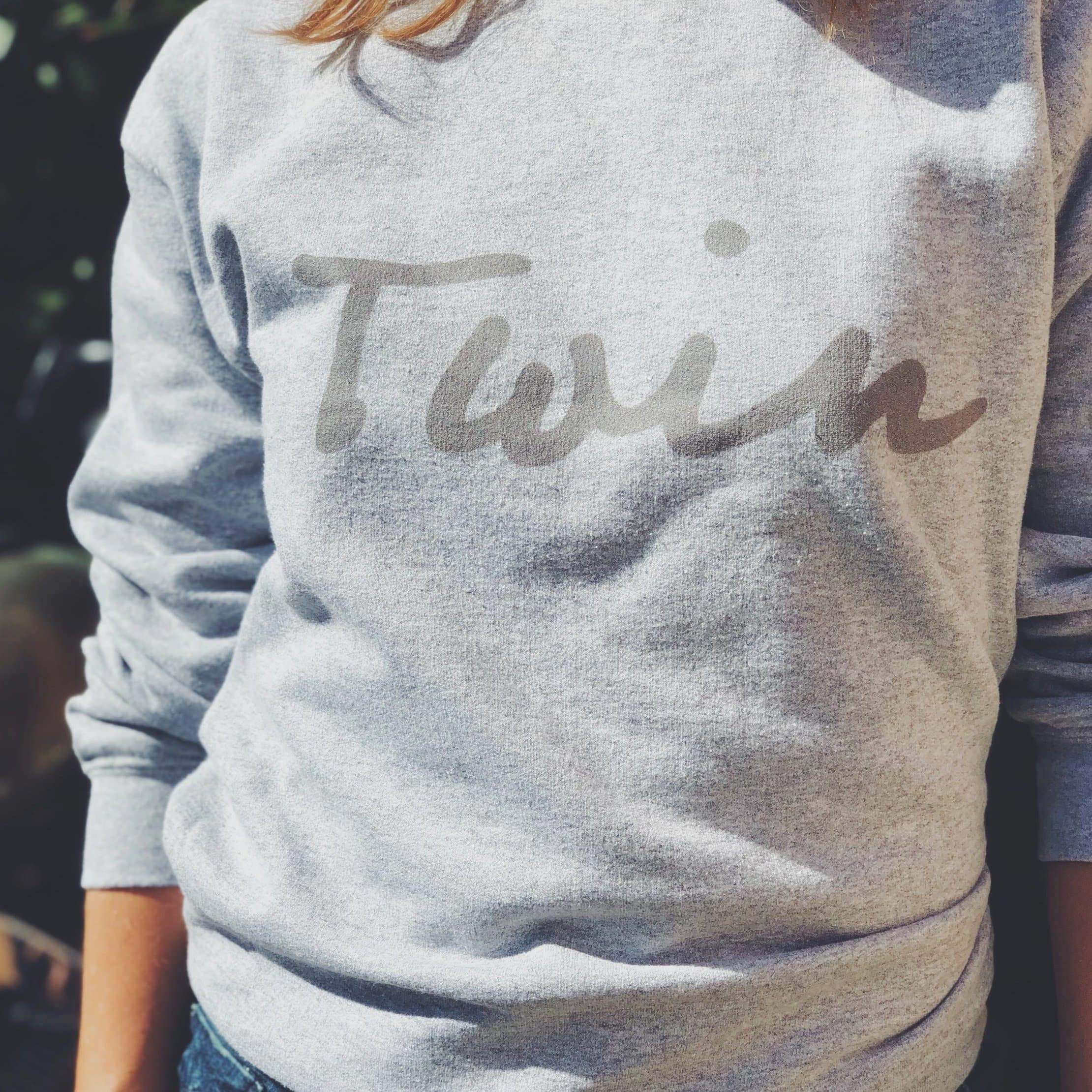 Twin sweatshirt (Grey) 